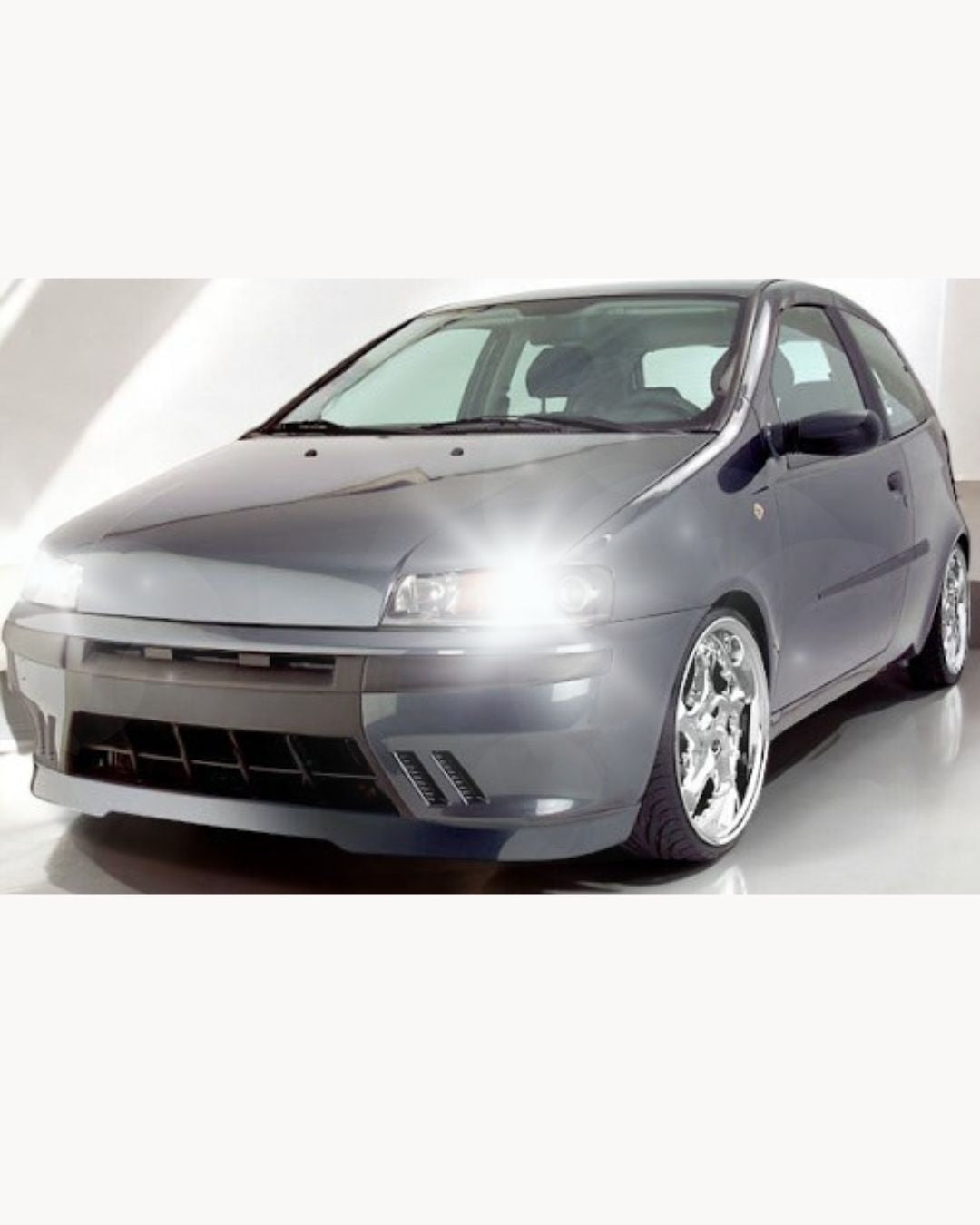 FULL LED KIT FIAT PUNTO MK2 RESTYLING LED LAMPS H7 6000K WHITE NO ERROR 