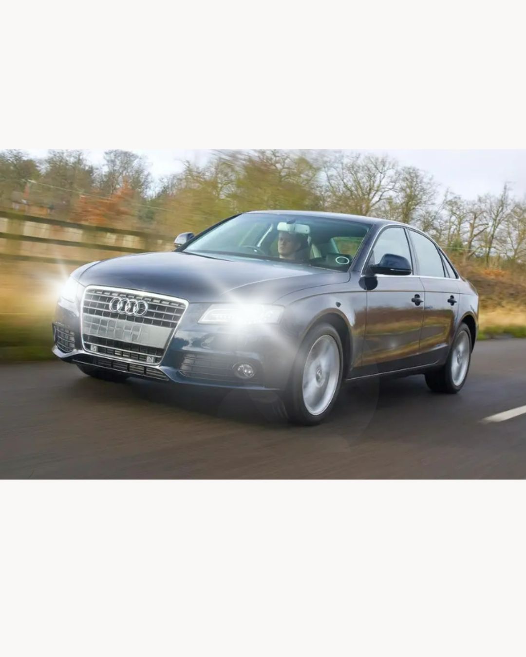 AUDI A4 B8 RESTYLING LED HIGH BEAM LAMP KIT LED H7 6000K 6400 LUMEN 