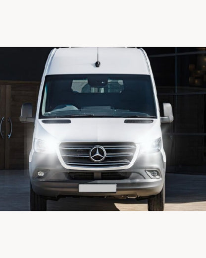 LED KIT H1 MERCEDES SPRINTER W901-903 6000K NO FAILURE HIGH BEAM 10000 LUMEN 