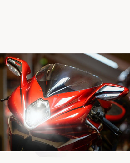 LED LAMP HB3 6000K 3000 LUMEN CANBUS MV AGUSTA F4 1998-2009 HIGH BEAM