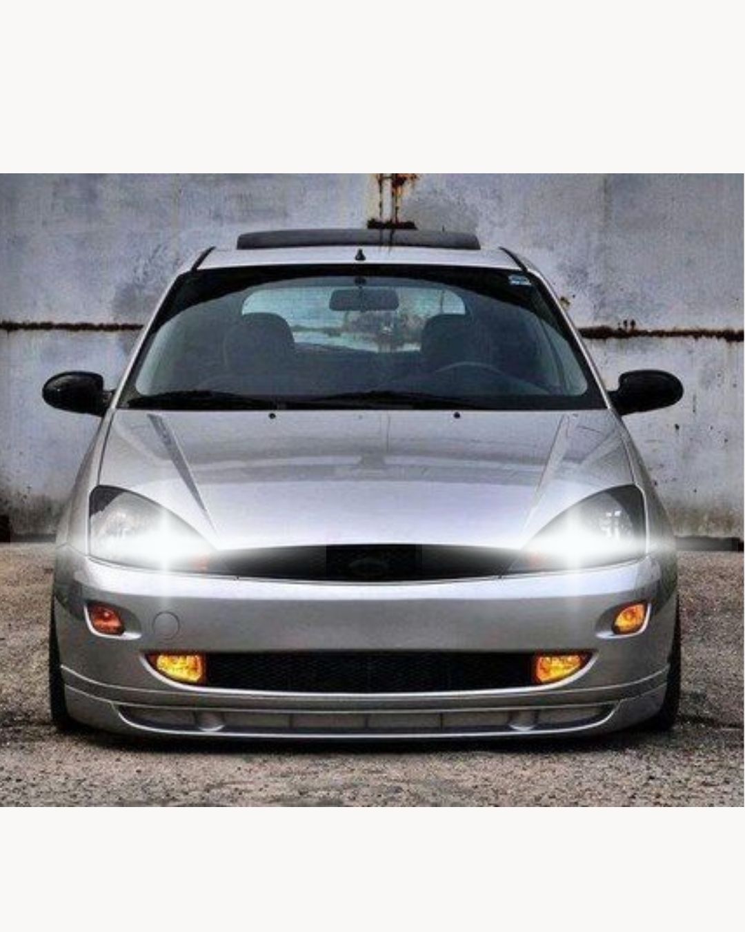 KIT FULL LED FORD FOCUS MK1 I H1 6000K NO ERRORE ABBAGLIANTE CANBUS 6400 LUMEN