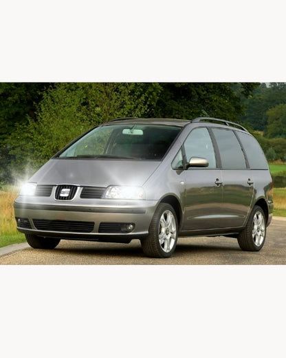 KIT LED H7 PER SEAT ALHAMBRA 7M MK1 6000K BIANCO 6000 LUMEN CANBUS ANABBAGLIANTI