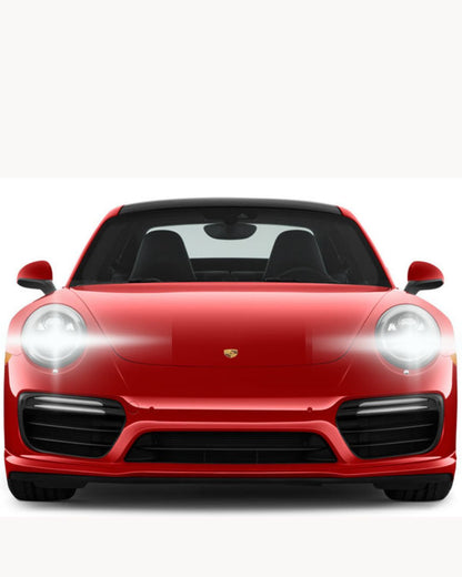 🔥🔥🔥🔥FULL LED H9 KIT PORSCHE 911 997 DAZZLING 6000K WHITE CANBUS NO ERROR 