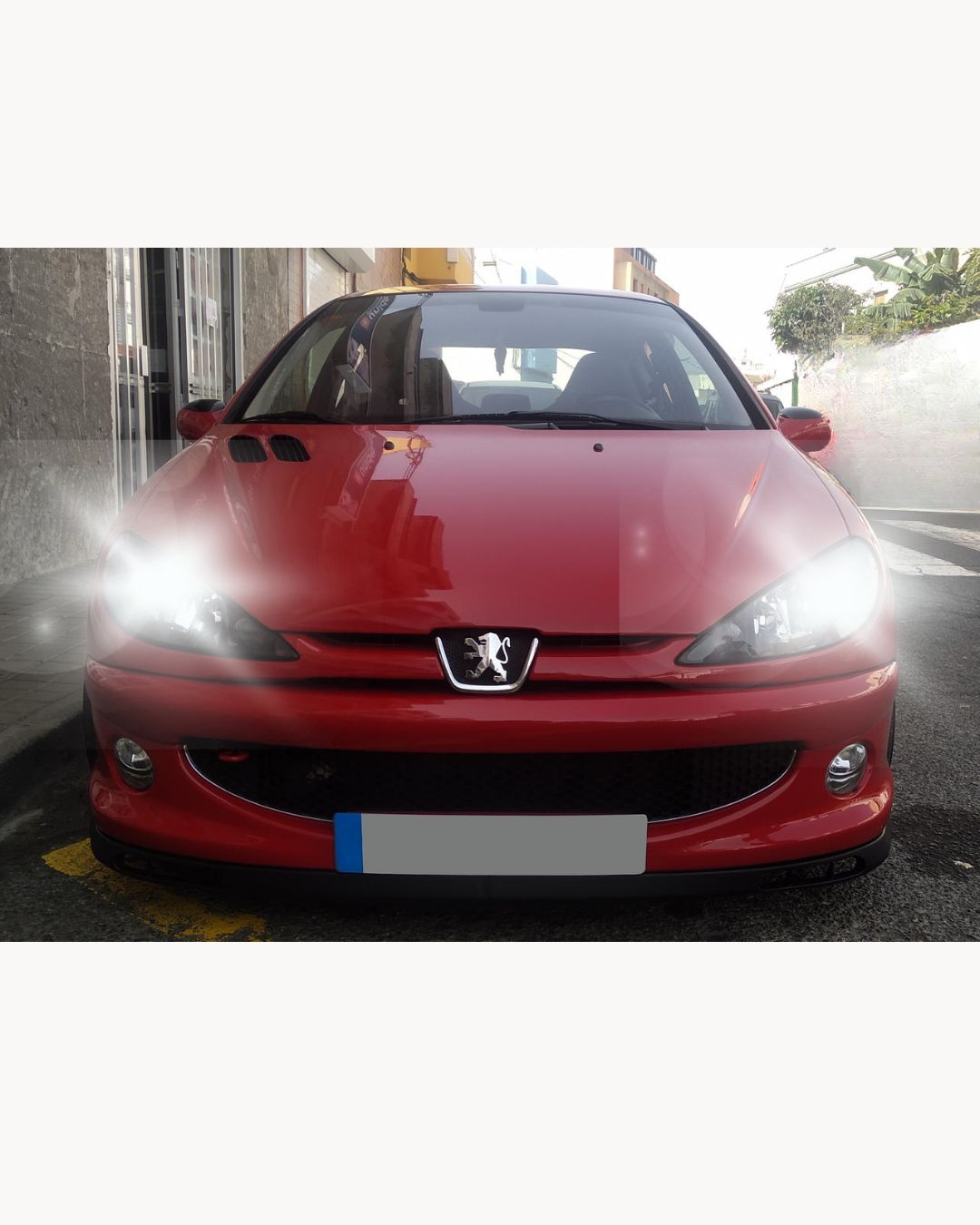 😍😍 KIT LAMPADE H7 LED ANABBAGLIANTE PEUGEOT 206 6000K XENON BIANCO 😍😍