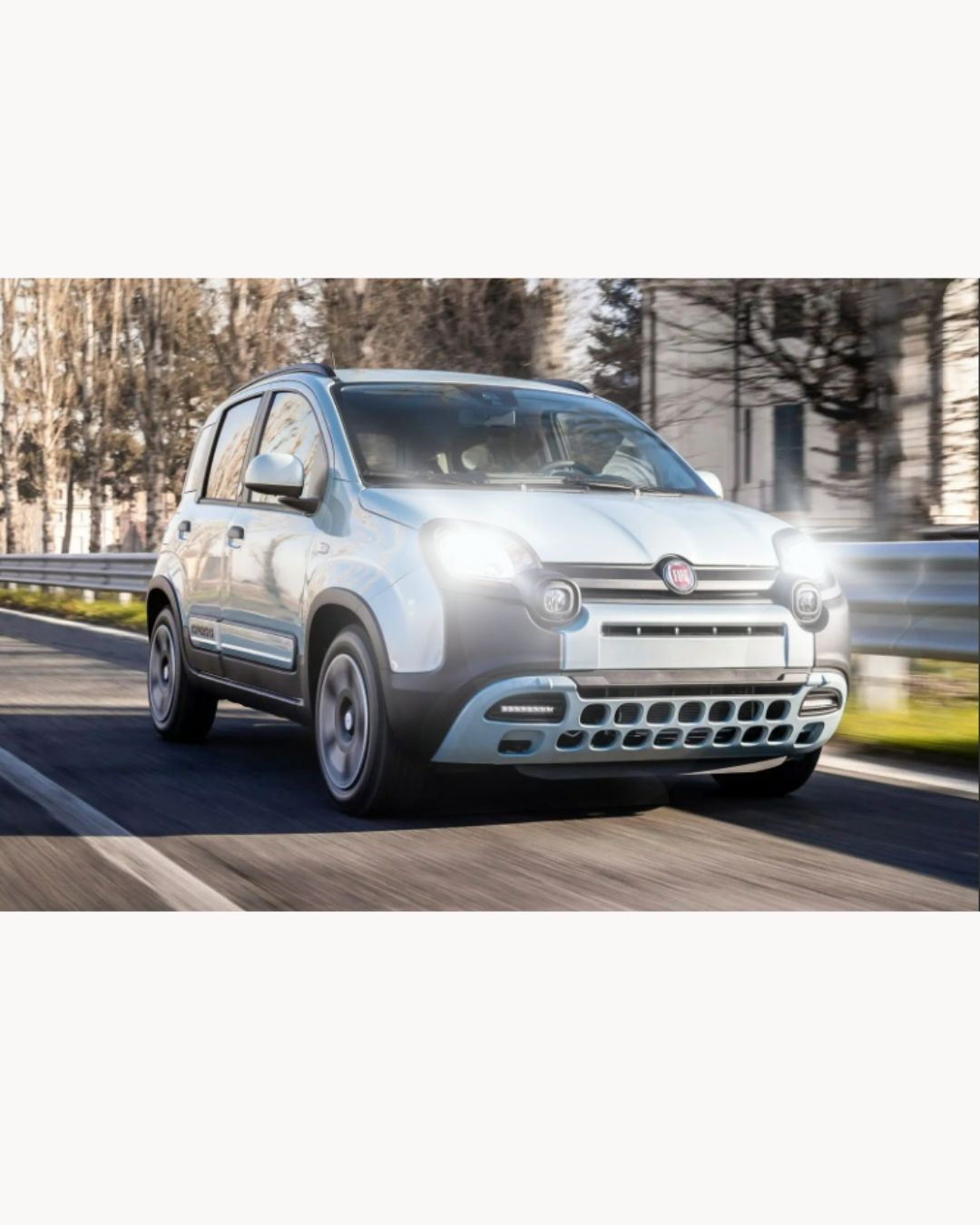 FIAT PANDA CROSS LED LOW BEAM LAMP KIT LED H7 6000K WHITE NO ERROR 