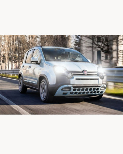 FIAT PANDA CROSS LED LOW BEAM LAMP KIT LED H7 6000K WHITE NO ERROR 