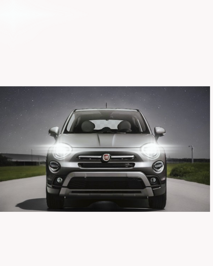 KIT FARI FULL LED PER FIAT 500X DAL 2017+ ANABBAGLIANTI ABBAGLIANTI E DRL CANBUS