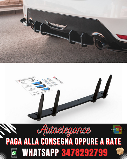 DIFFUSORE POSTERIORE RACING DURABILITY adatto per TOYOTA GR YARIS MK4