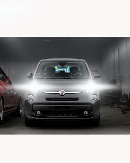 KIT FARI FULL LED H7 ANABBAGLIANTI + H7 ABBAGLIANTI PER FIAT 500L 500 L CANBUS