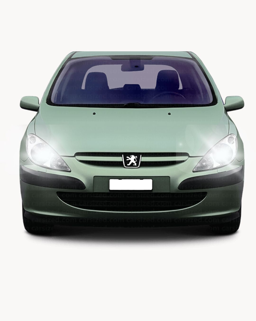 KIT LAMPADE H7 LED ANABBAGLIANTE PEUGEOT 307 CC 6000K XENON BIANCO