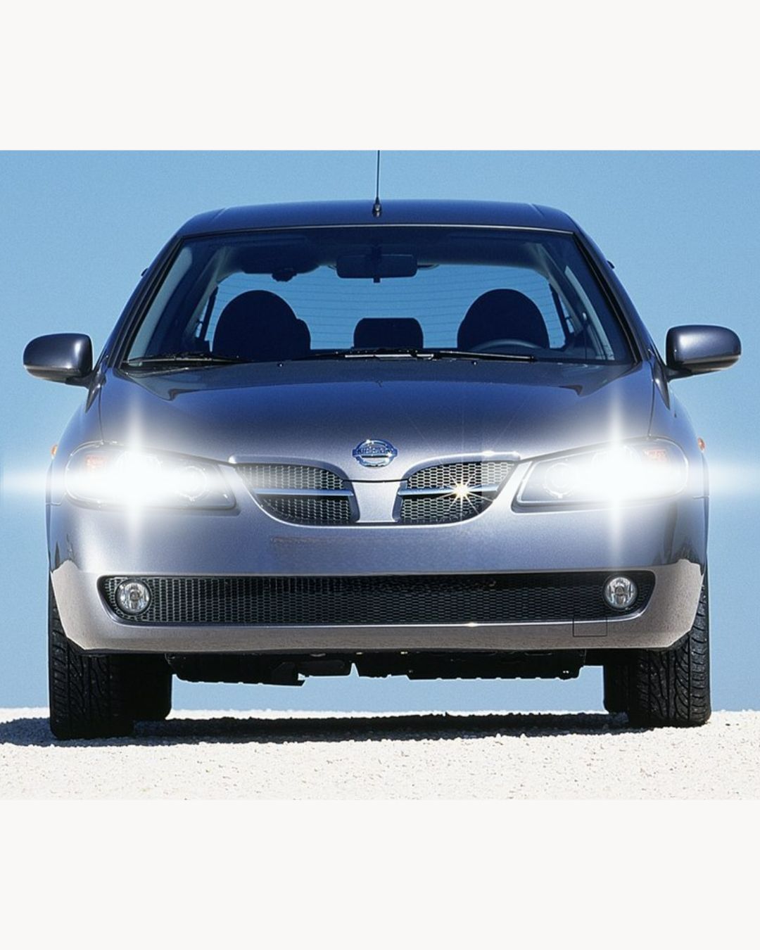 KIT LED H7 PER NISSAN ALMERA MK2 DAL 08/2002 6000K ABBAGLIANTI 6400 LUMEN 6000K