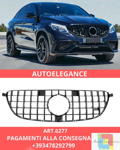 😍ART.6277 Griglia Panamericana GT Adatta Per Mercedes W166 C292 GLE 63AMG😍