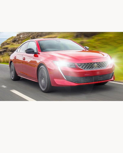 PEUGEOT 508 GT H7 LED KIT WHITE 6400 LUMEN HIGH BEAM QUICK START