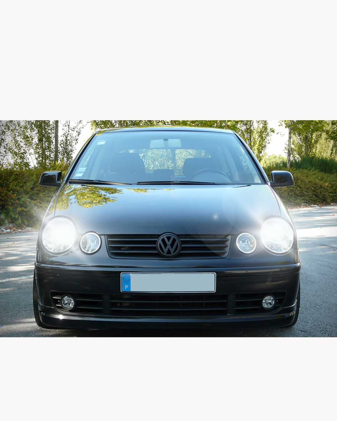 H7 LED KIT FOR VW POLO 9N PRE-RESTYLING 6000K 6000 LUMEN CANBUS LOW BEAM