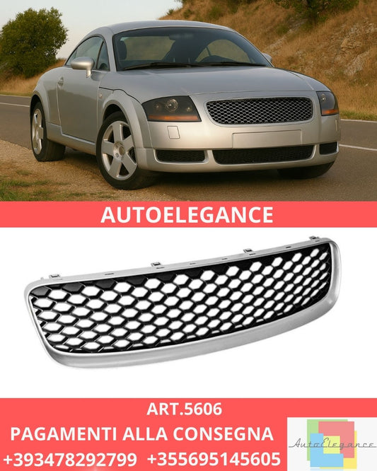 ✨ART.5606 GRIGLIA SPORT CHROMATO ADATTO PER AUDI TT 99-06✨