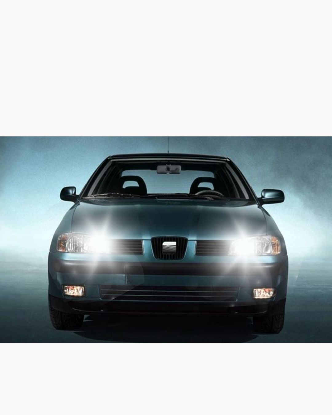 KIT LED H3 SEAT CORDOBA 6L ABBAGLIANTI 6400 LUMEN 6000K BIANCO GHIACCIO CANBUS