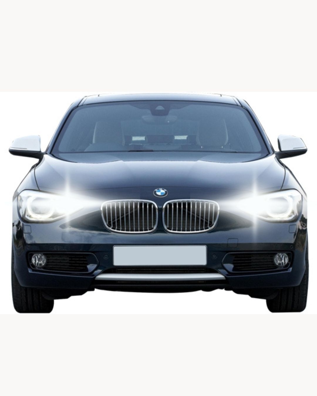😳😳KIT LED H7 BMW SERIE 1 F40 6000K BIANCO GHIACCIO ABBAGLIANTE 6400 LUMEN😳😳