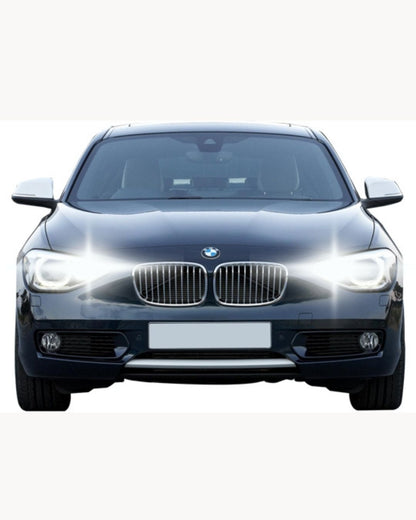 😳😳KIT LED H7 BMW SERIE 1 F40 6000K BIANCO GHIACCIO ABBAGLIANTE 6400 LUMEN😳😳