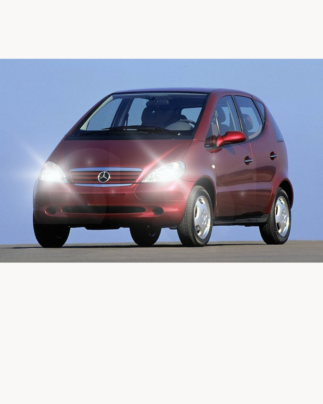 MERCEDES A-CLASS W168 LED LOW BEAM HEADLIGHT KIT LED H7 6400 LUMEN NO ERROR