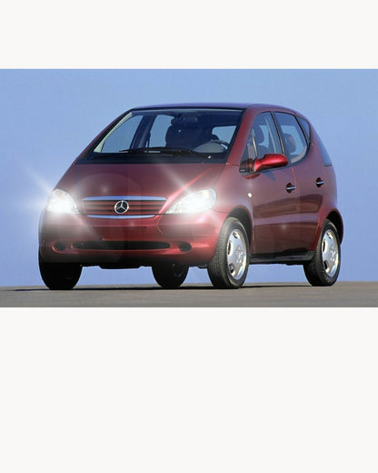 MERCEDES A-CLASS W168 LED LOW BEAM HEADLIGHT KIT LED H7 6400 LUMEN NO ERROR