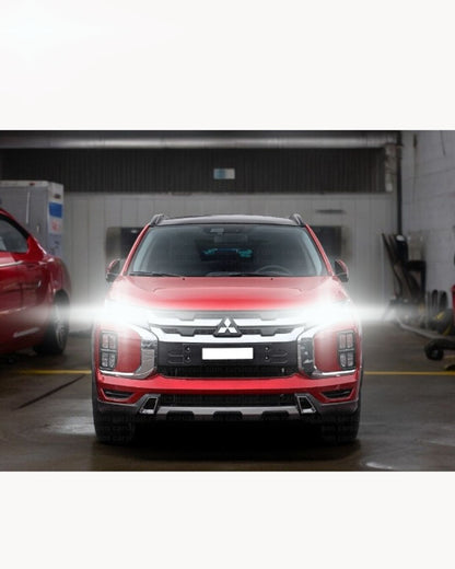 MITSUBISHI ASX FULL LED HEADLIGHT KIT LOW BEAM HIGH BEAM CANBUS 6000K NO ERROR
