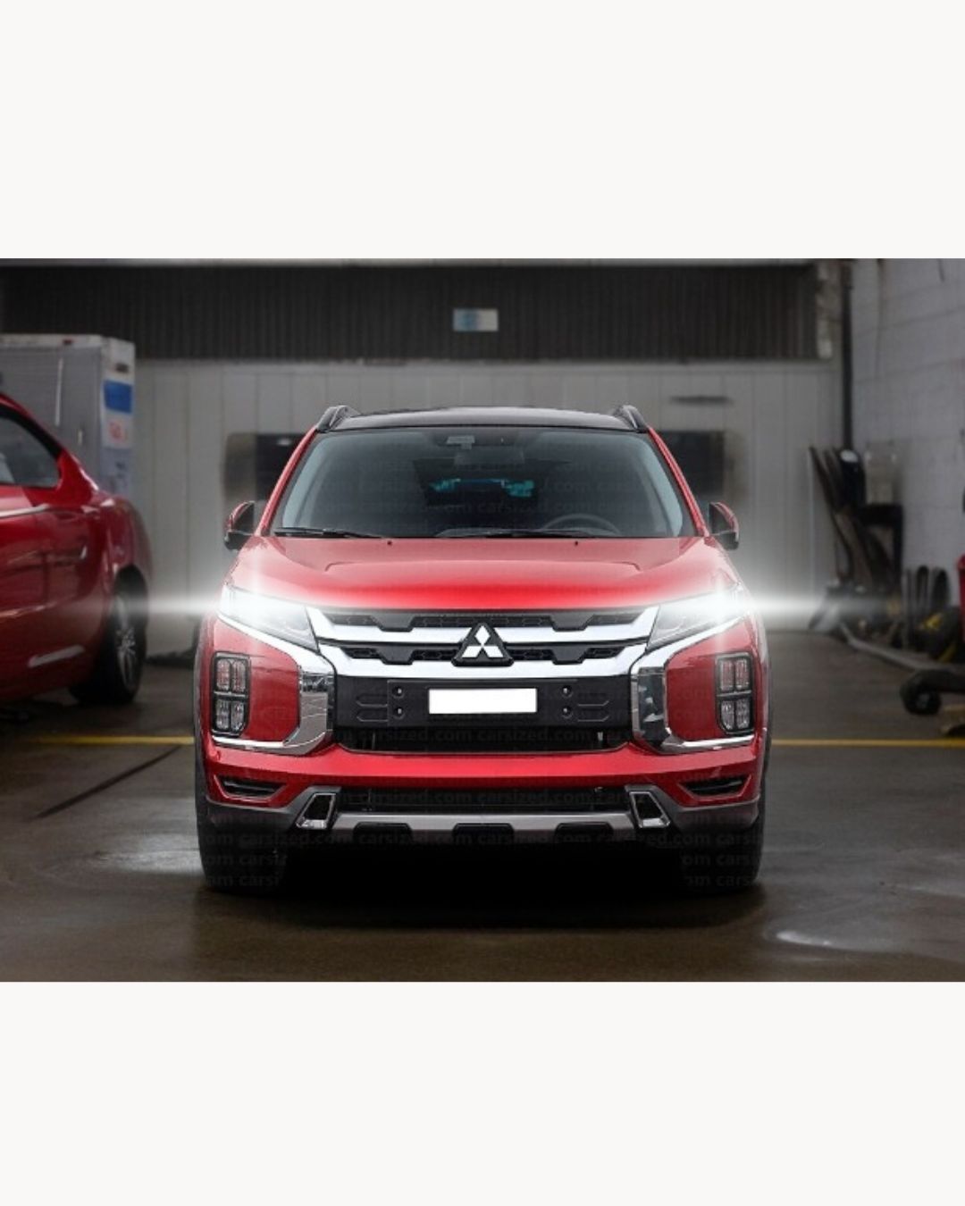 MITSUBISHI ASX FULL LED HEADLIGHT KIT LOW BEAM HIGH BEAM CANBUS 6000K NO ERROR