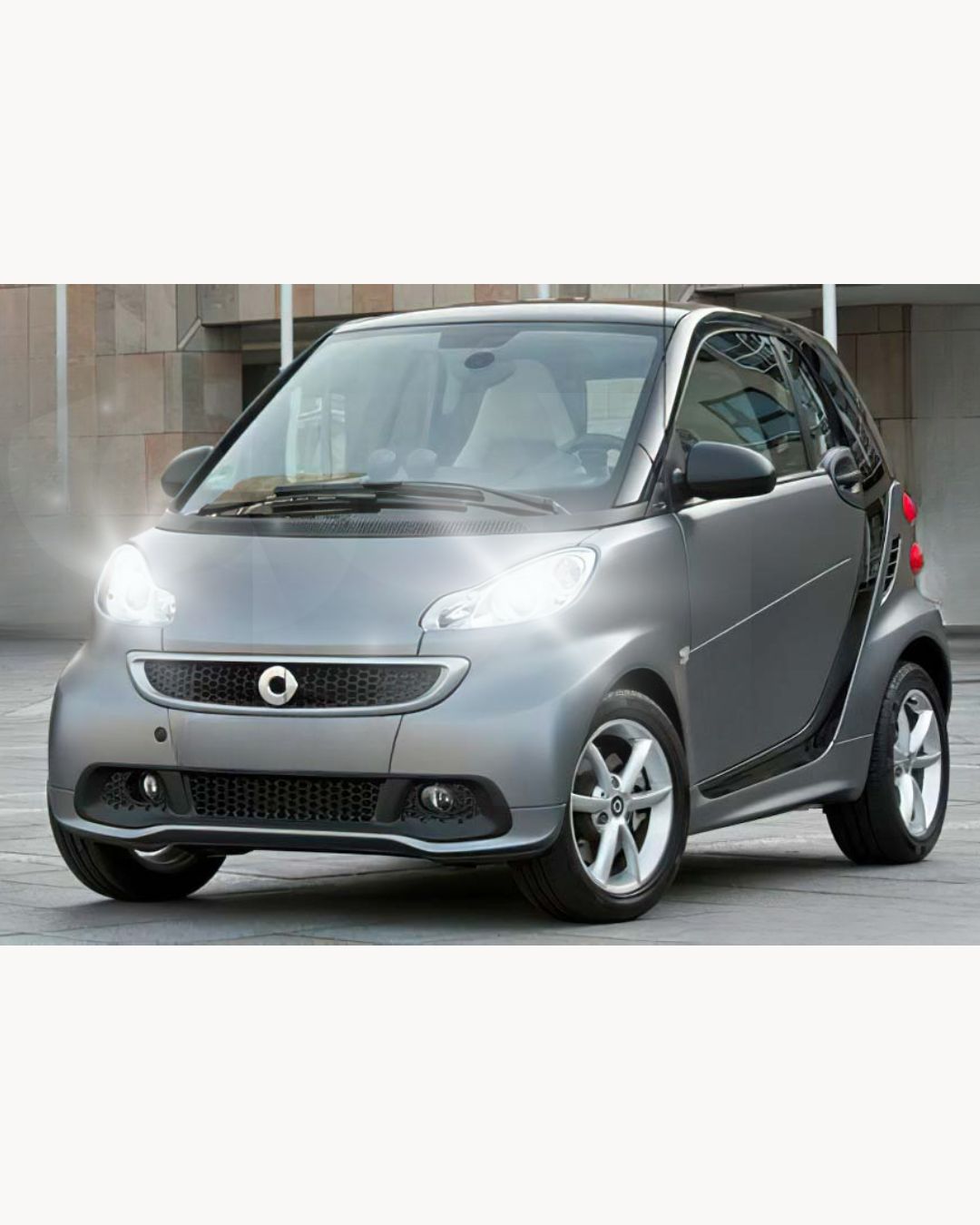 FULL LED KIT H7 CANBUS SMART FORTWO 451 6000K WHITE 9600 LUMEN 80W NO ERROR 