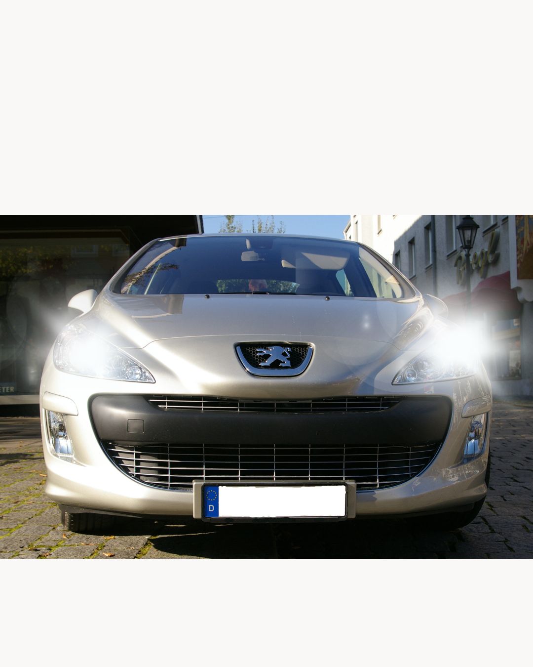 KIT LED H7 PER PEUGEOT 308 6000K BIANCO 6000 LUMEN CANBUS ANABBAGLIANTI