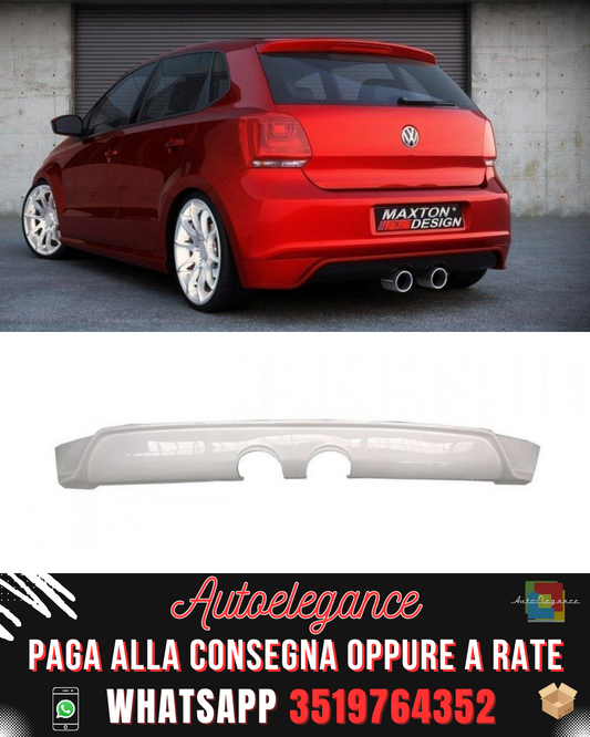 DIFFUSORE POSTERIORE ADATTO PER VW POLO MK5