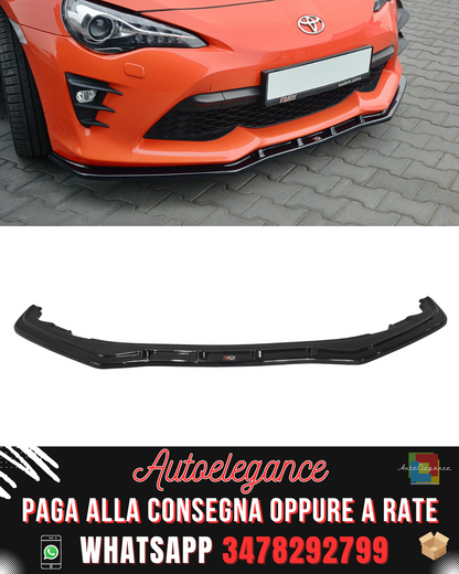 SPLITTER ANTERIORE V.3 adatto per TOYOTA GT86 FACELIFT