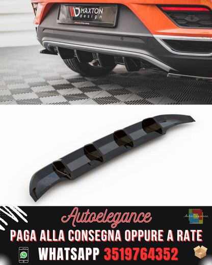 DIFFUSORE POSTERIORE ADATTO PER VOLKSWAGEN T-ROC MK1