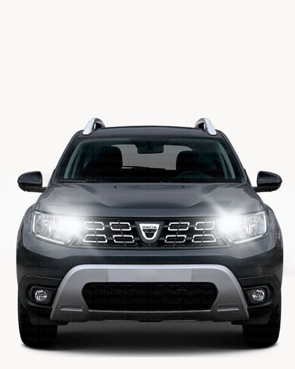 KIT LED H1 DACIA DUSTER MK2 6000K NO AVARIA ABBAGLIANTI 6400 LUMEN LUCE BIANCA