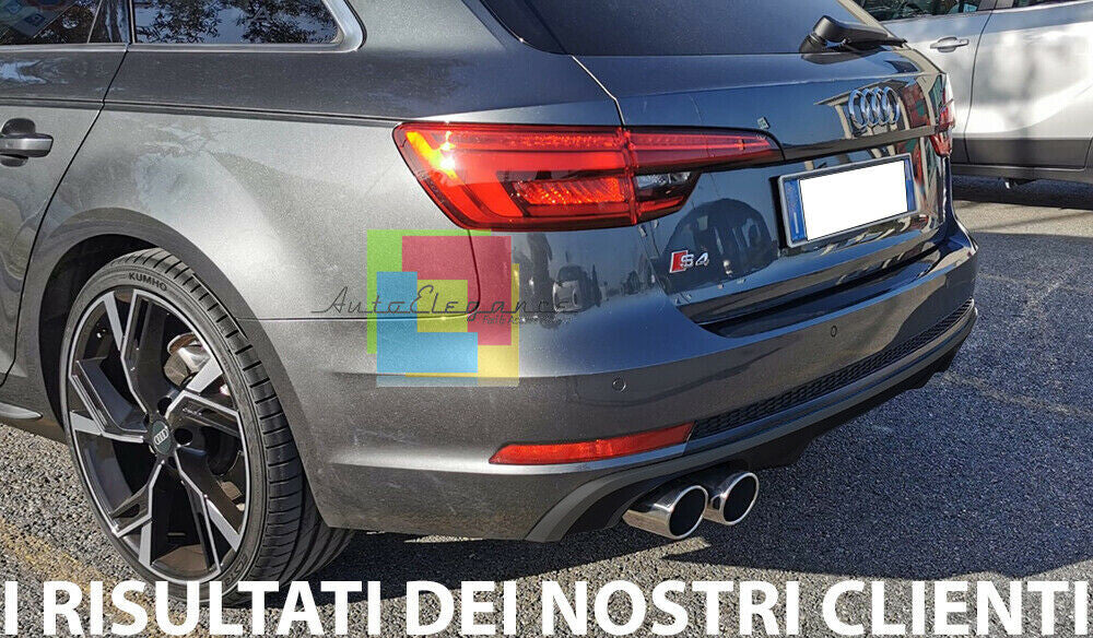 💕DIFFUSORE AUDI A4 B9 2016-2018 NERO LUCIDO 💕