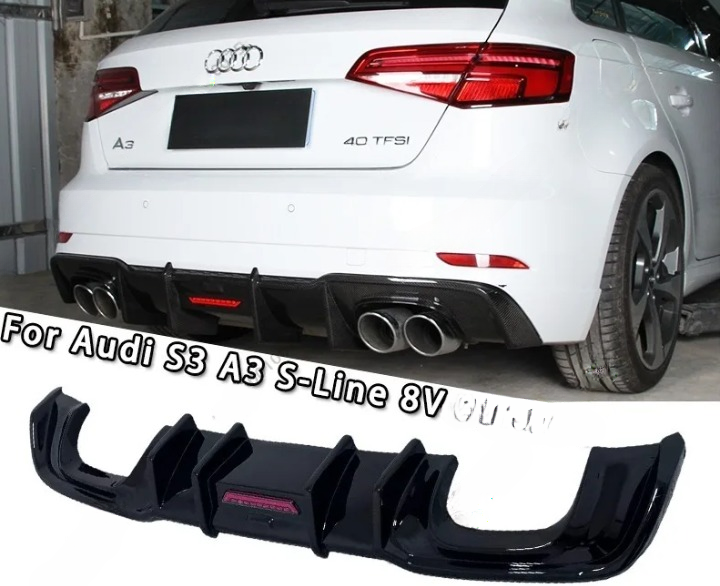 ART.7167  DIFFUSORI Audi A3 S-line / S3 8V Facelift 2016-2020
