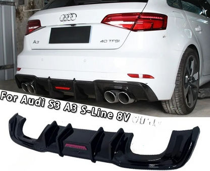 ART.7167  DIFFUSORI Audi A3 S-line / S3 8V Facelift 2016-2020