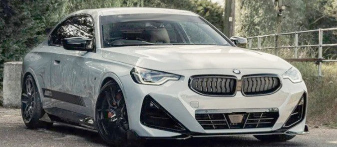 💕BODYKIT BMW SERIE 2 G42 MP STYLE NERO  LUCIDO 2021+💕