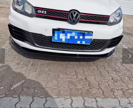 ART.7293 SPLITTER VW Golf MK6 6R R20 GTI 2009-2013