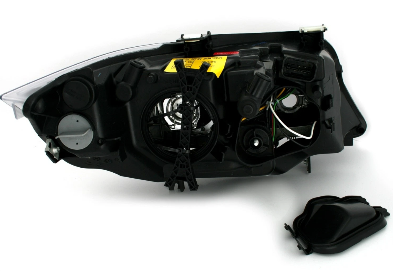 ART.6378  FARI ANTERIORI BMW Serie 3 E90 E91 2005-2008 NERI Angel Eyes