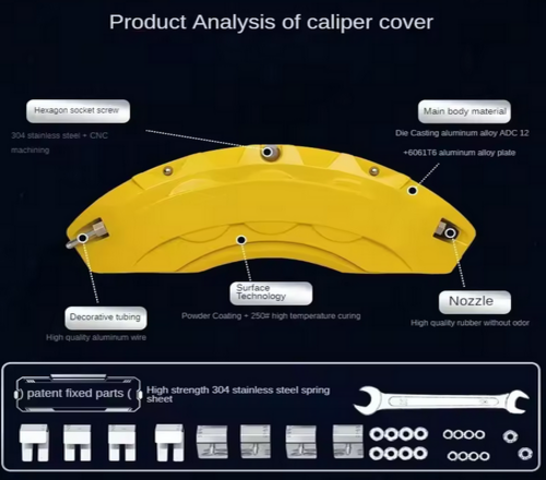 ART.4794  Freno Pinza Copertura  Alfa Romeo Giulia