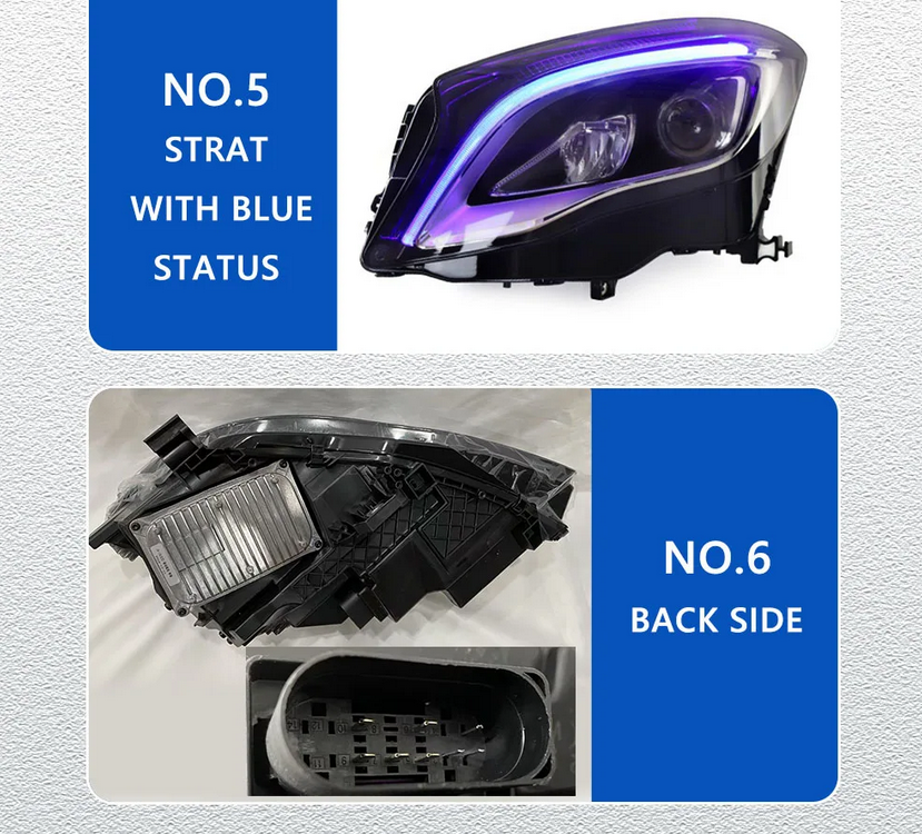 ART.4860  FARI  ANTERIORI   Mercedes-Benz GLA X156 2015-2020