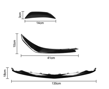 ART.5026 SPLITTER  MERCEDES  GLA H247  2020-2023