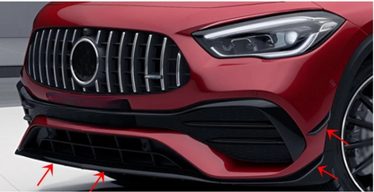 ART.5026 SPLITTER  MERCEDES  GLA H247  2020-2023