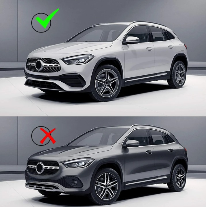 ART.5026 SPLITTER  MERCEDES  GLA H247  2020-2023