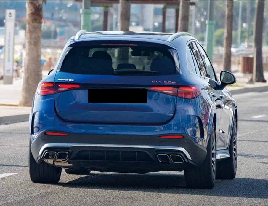 💫ART.7051 Diffusore + Terminali GLC63 AMG Look per GLC X254 SUV 2023+💫