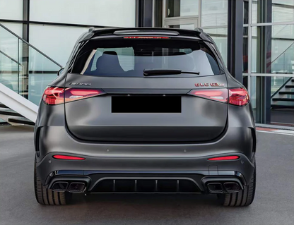 💫ART.7051 Diffusore + Terminali GLC63 AMG Look per GLC X254 SUV 2023+💫