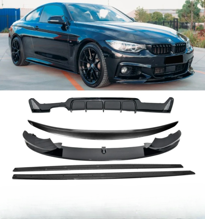 💕 BODYKIT  BMW SERIE 4 F36 M SPORT M NERO LUCIDO💕