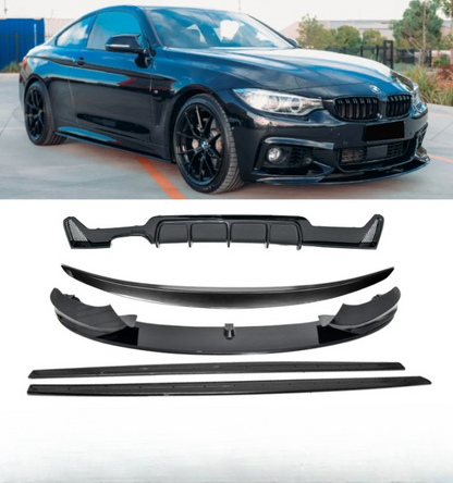 💕 BODYKIT  BMW SERIE 4 F36 M SPORT M NERO LUCIDO💕