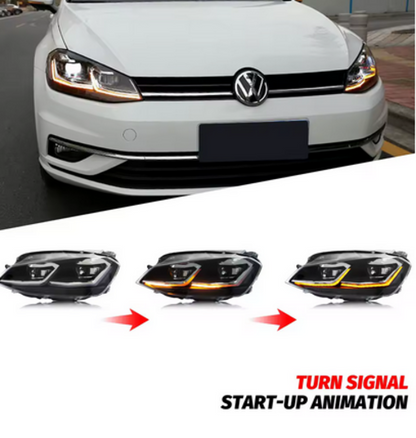 ART.5099 FARI INTERIORI VW Golf VII 2012-2017