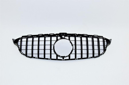🔥GRIGLIA NERO LUCIDO adatta PER Mercedes C class W205 2015-2017🔥