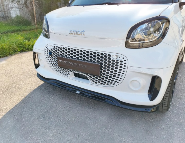 💕ART.9614 Splitter Anteriore Smart 453 EQ Fortwo NERO LUCIDO💕